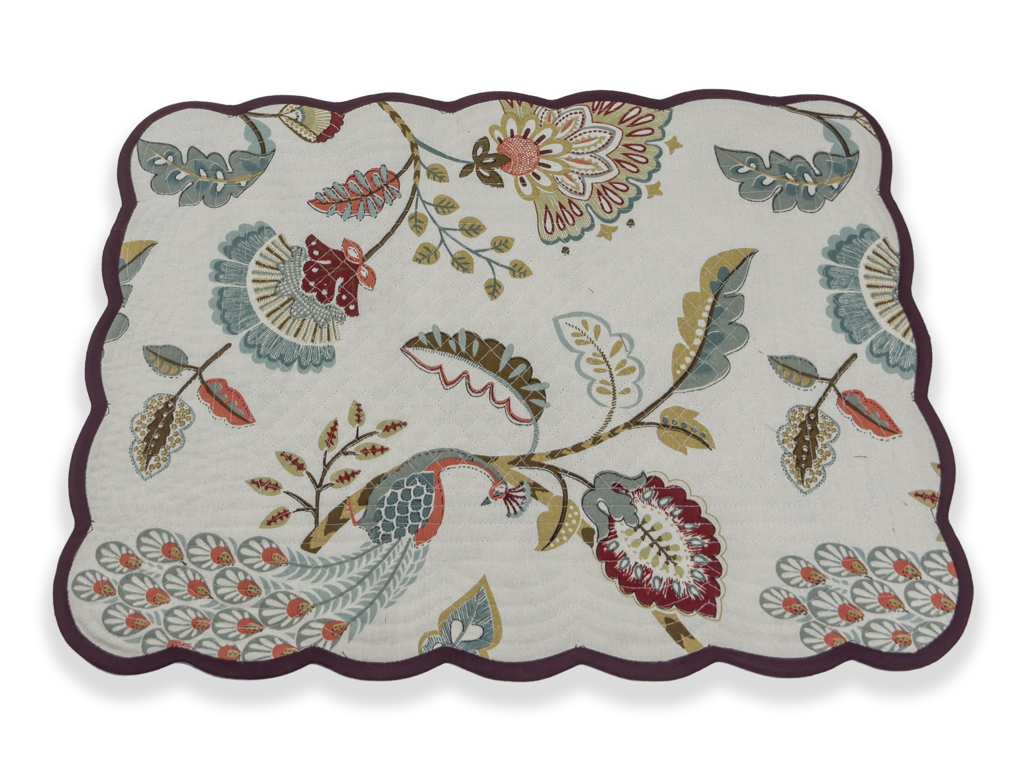 Espresso Feather Placemats - Image 7