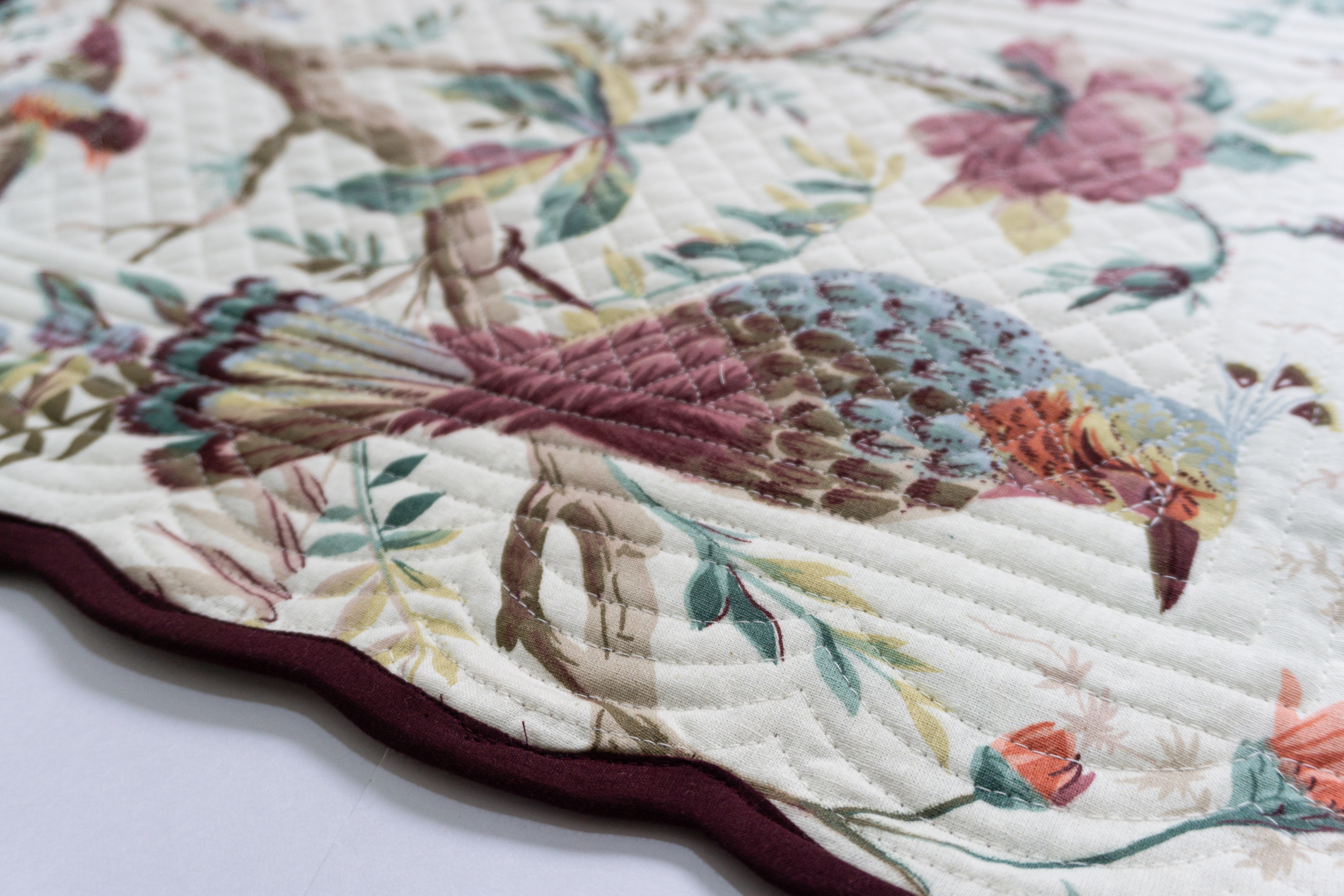 Espresso Feather Placemats - Image 8
