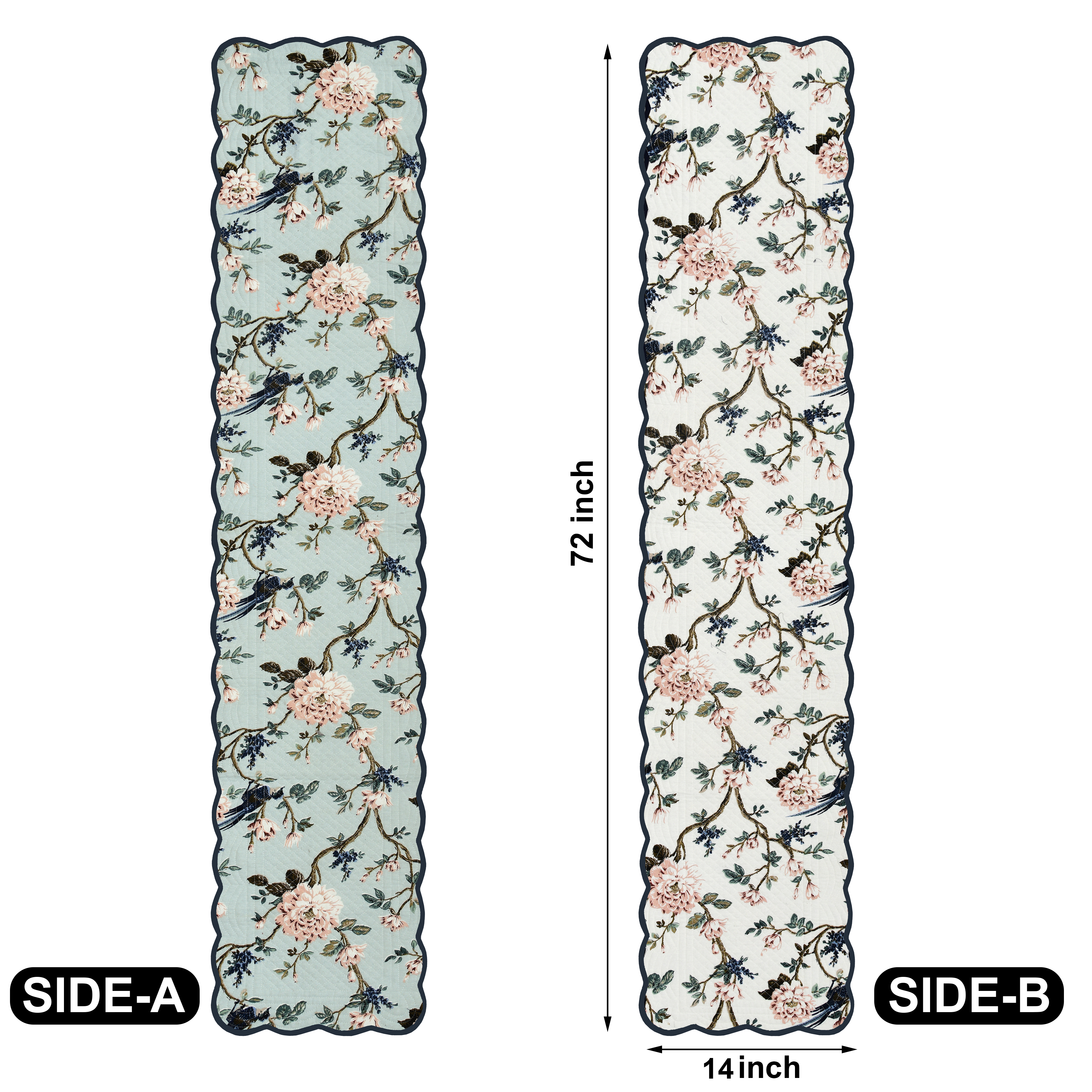 Antique Rose Vines Runner - Image 4