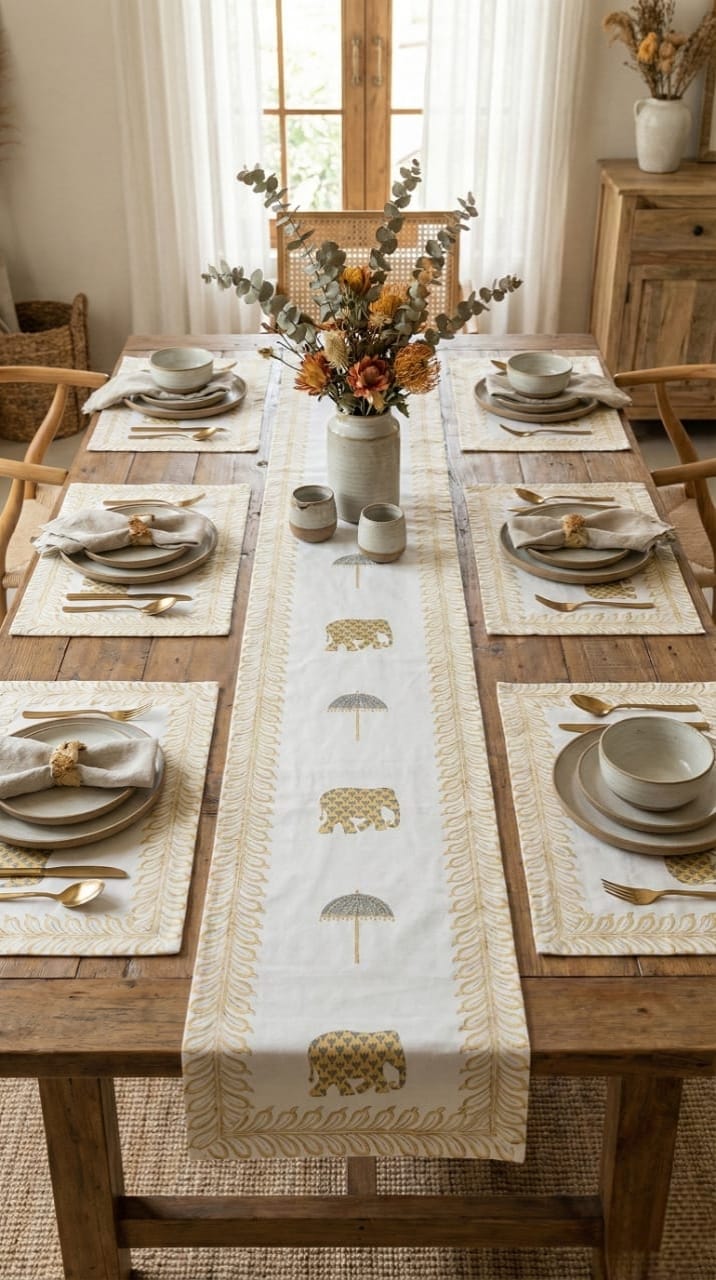Elephant Courtyard Dining Set - Image 7