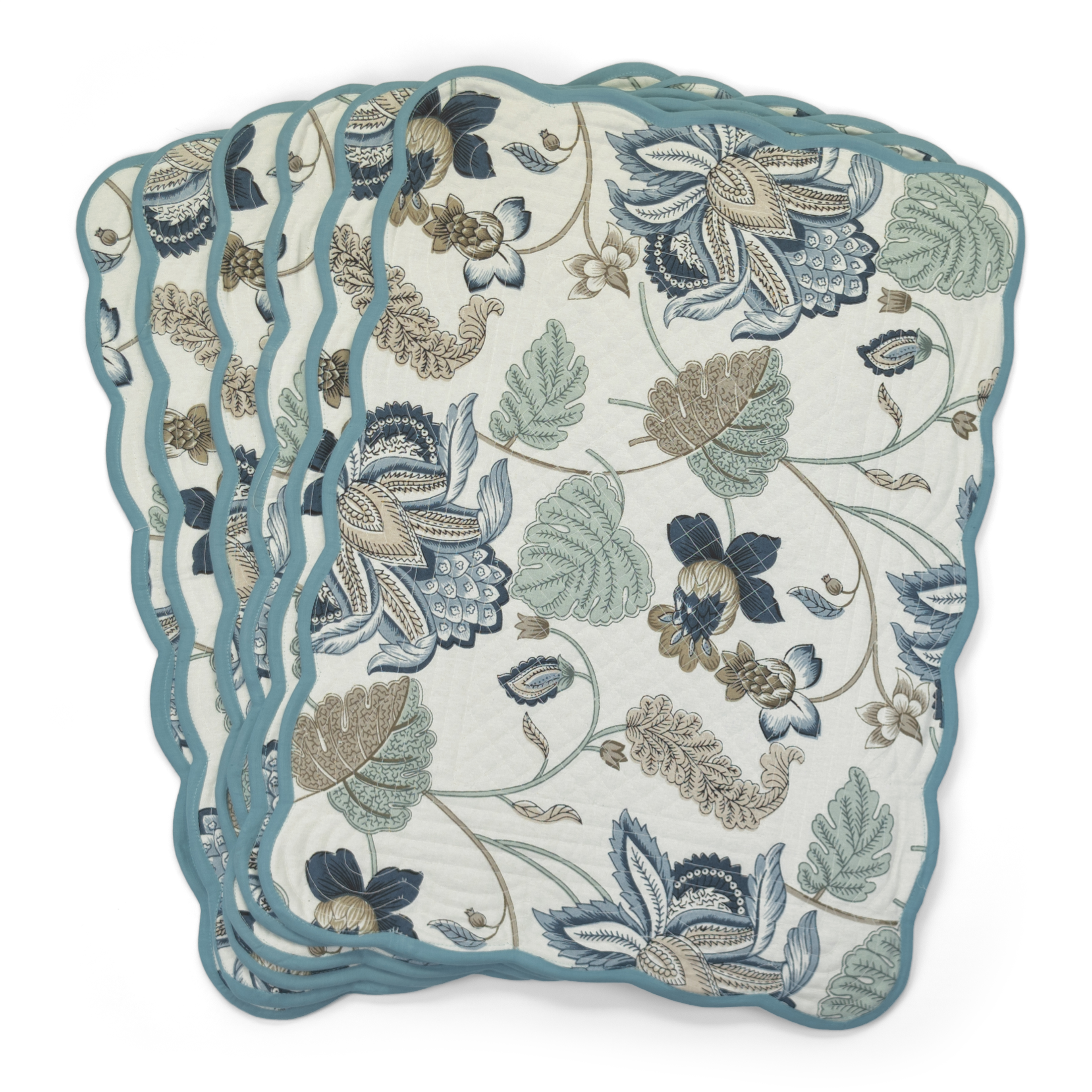 Botanical Blues Placemats - Image 5