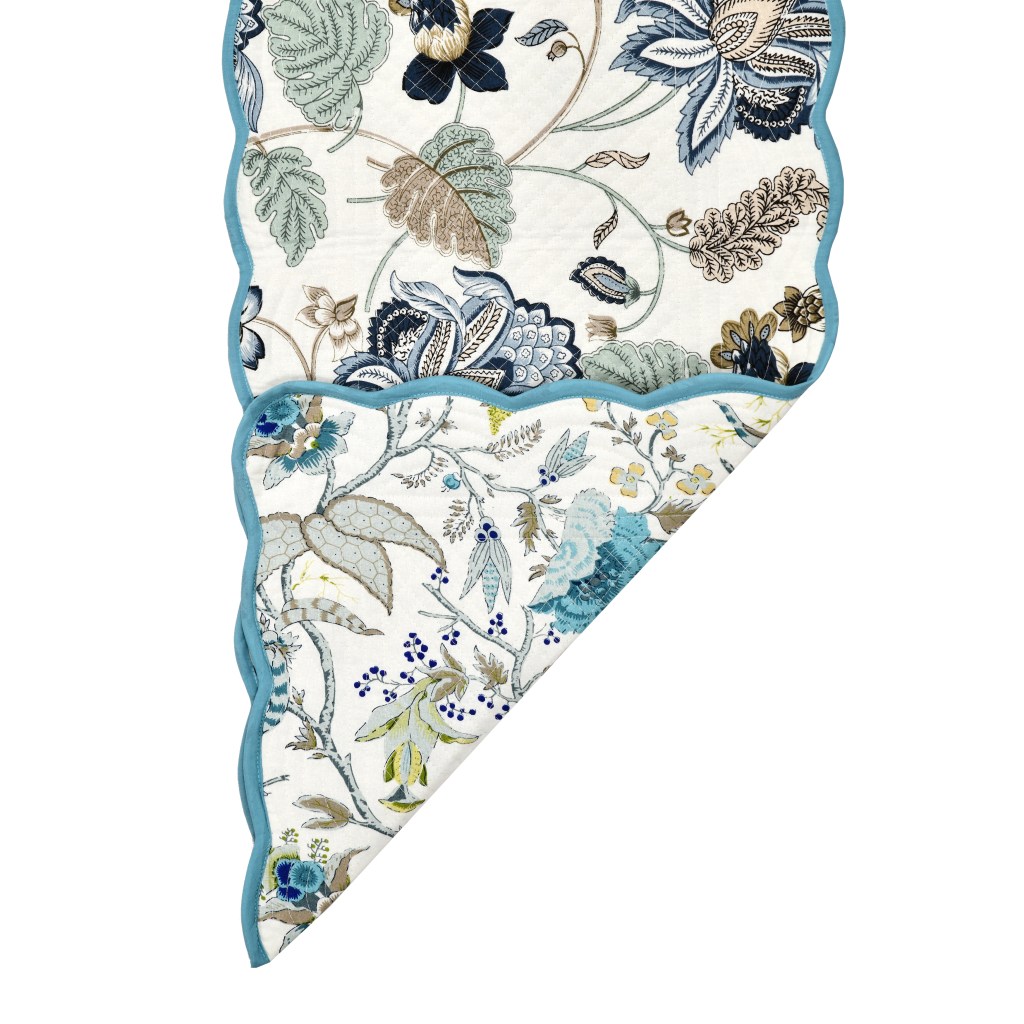 Coastal Blues Table Runner