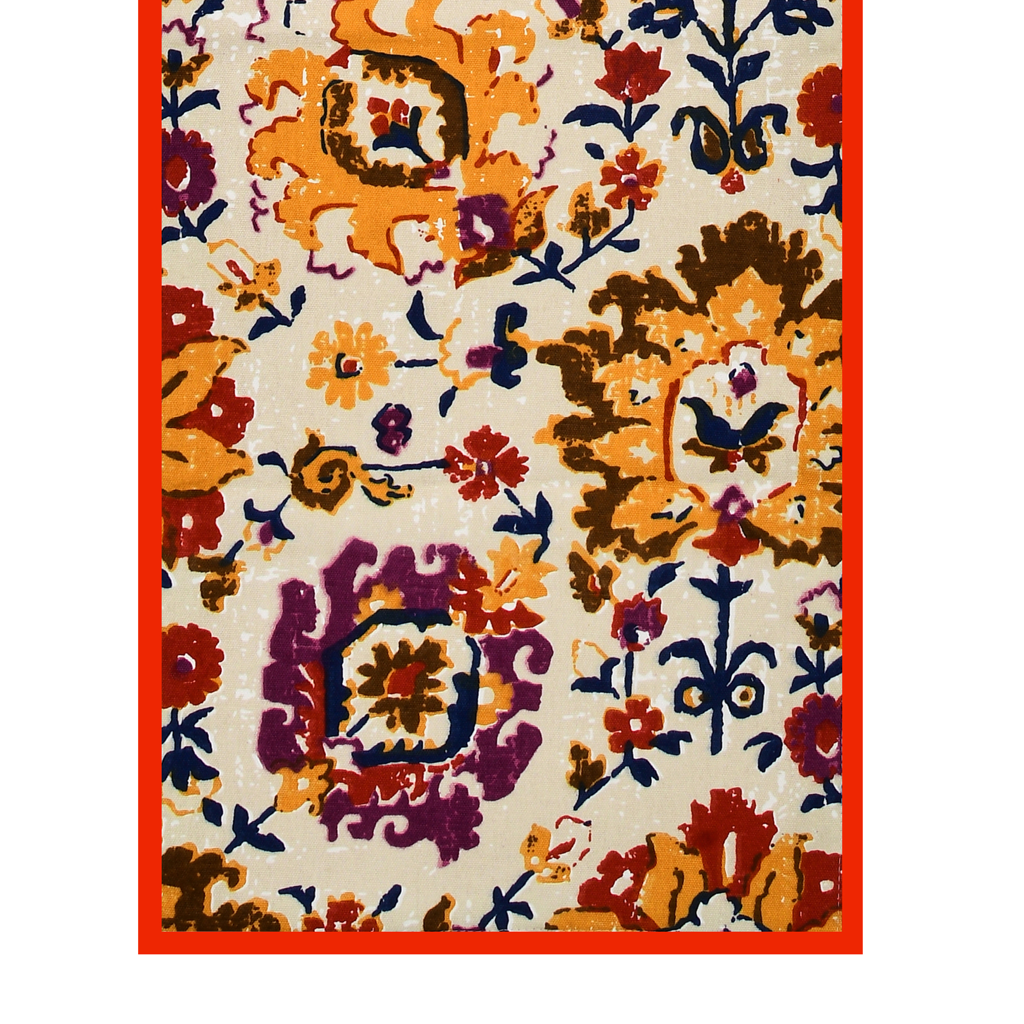 Saffron Mosaic Table Runner